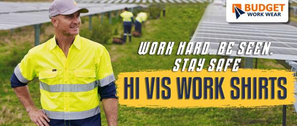 Get the hi vis work shirts that helps to work hard and stay safe