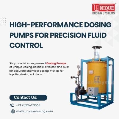 High-Quality Dosing Pumps | Precision Dosing Solutions