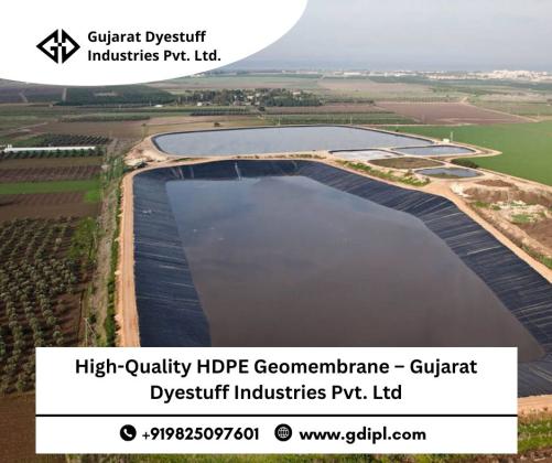 High-Quality HDPE Geomembrane – Gujarat Dyestuff Industries Pvt. Ltd