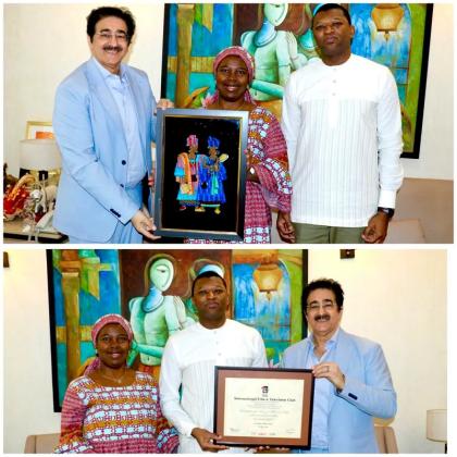 Indo Senegal Film and Cultural Forum Strengthened by Visit of Senegalese Delegation to Marwah Studios