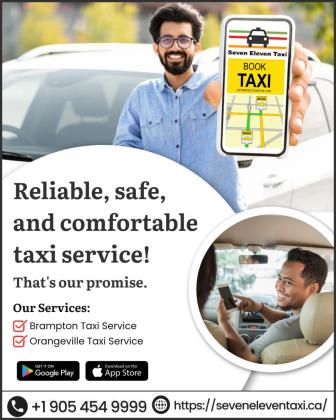 Local taxi company Brampton