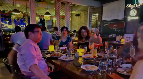 Meet five  New people . over dinner. every saturday.