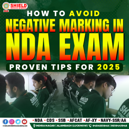 NDA Coaching in lucknow : Avoid Negative Marking in NDA Exam