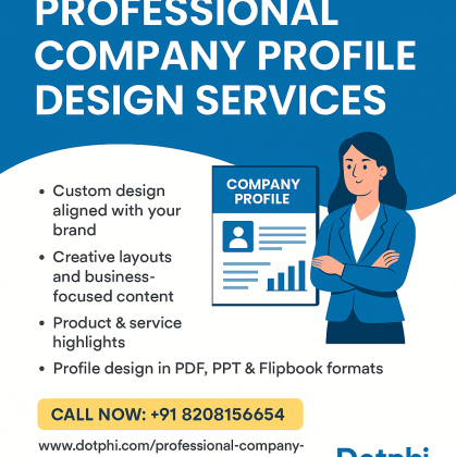 Professional Company Profile Design Services – Dotphi Infosolution