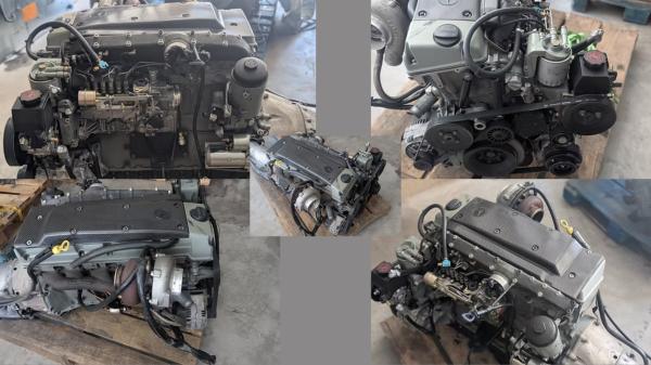 Rebuilt Mercedes-Benz OM606 Turbo Diesel Engine