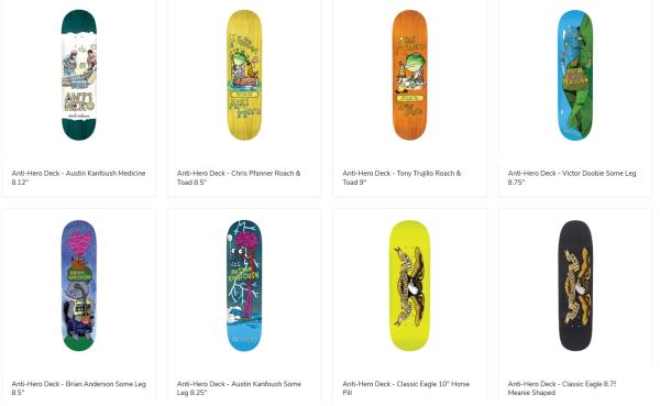 Ride with Confidence Using Antihero Skateboards’ Durable Decks