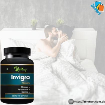 Riffway Invigro Capsules For Men Price in Pakistan, Lahore, Islamabad - 03222076662