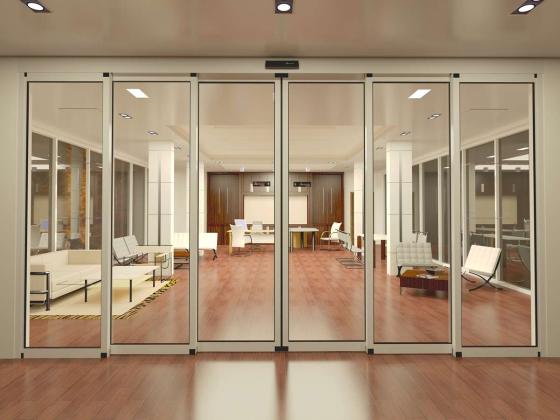 Secure & Stylish Automatic Sliding Doors – Glass Options Available