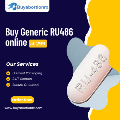 Securely buy Generic RU486 pill pack online for $299