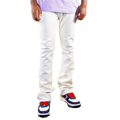 Shop Cream Stacked Jeans – Nexus Clothing