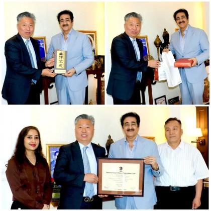 South Korean Delegation from Busan Health University Visits Marwah Studios to Strengthen Indo-Korea