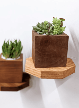 Stylish Square Floating Shelves for Modern Minimalist Homes
