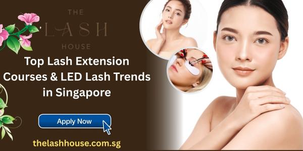 Top Lash Extension Courses & LED Lash Trends in Singapore