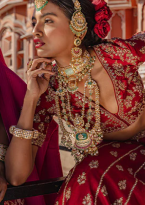 Jaipur Ratna’s Antique Gold Earrings – Classic, Regal, Timeless