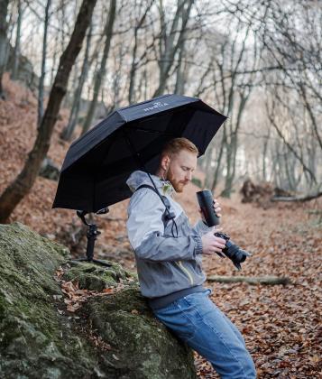Walk Freely with a Wearable Hands Free Umbrella