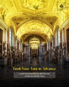 Book your tailored Vatican guided tour to unearth the stunning marvels of Rome