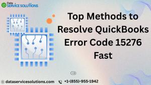 Can outdated QuickBooks versions cause Error 15276? - call us at +1-(855)-955-1942