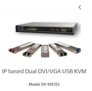 Get simpler set up, cabling, and maintenance with DVI USB KVM Extender over IP