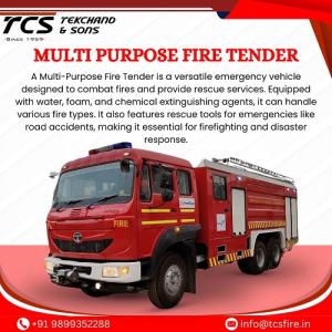 Industrial Foam Tender Truck at Best Price in India