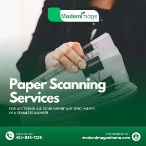 Paper Scanning Services in Atlanta