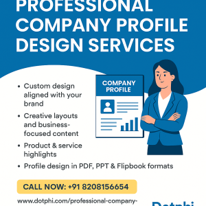 Professional Company Profile Design Services – Dotphi Infosolution