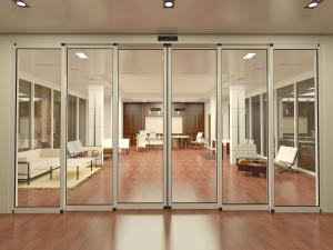 Secure & Stylish Automatic Sliding Doors – Glass Options Available