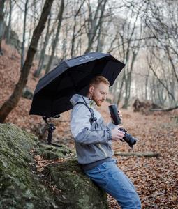 Walk Freely with a Wearable Hands Free Umbrella