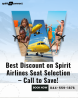Best Discount on Spirit Airlines Seat Selection – Call to Save!