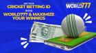 Get Your Cricket Betting ID with World777 and Maximize Your Winnings