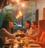 Meet five  New people . over dinner. every saturday.