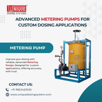 Accurate Flow Metering Pumps for Industrial Use