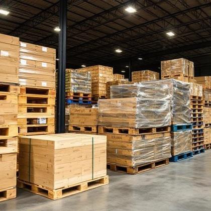Affordable Heat-Treated Wood Pallets – Fast U.S. Delivery