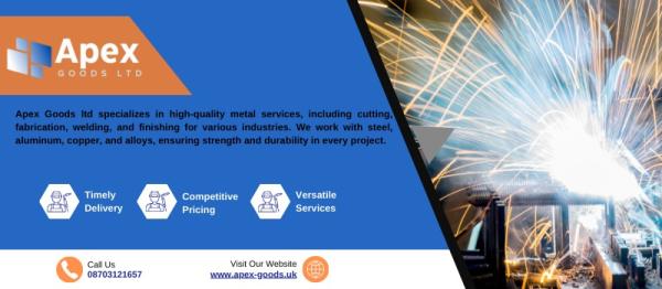 Apex Goods ltd specializes in highـquality Metal Services ۔