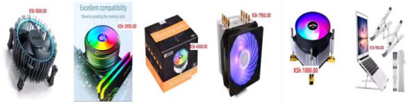 Brand New Fans and Heatsinks