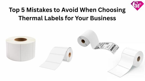 Buy High-Quality Thermal Labels Online for All Printing Needs