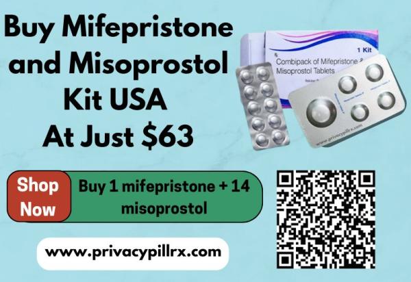 Buy Mifepristone and Misoprostol Kit USA At Just $63