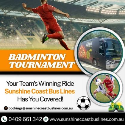 Efficient Football Team Transport and Athlete Shuttle on the Sunshine Coast