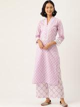 Find Your Perfect Cotton Kurta Palazzo Set for Women with Timeless Ethnic Look