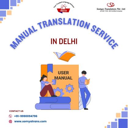 Get Affordable Manual Translation Services in Delhi by Certified Experts
