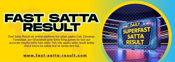 Get Gali Satta Result Today – Fast & Accurate Live Updates