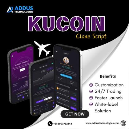 Launch Your Crypto Exchange with Addus' KuCoin Clone Script