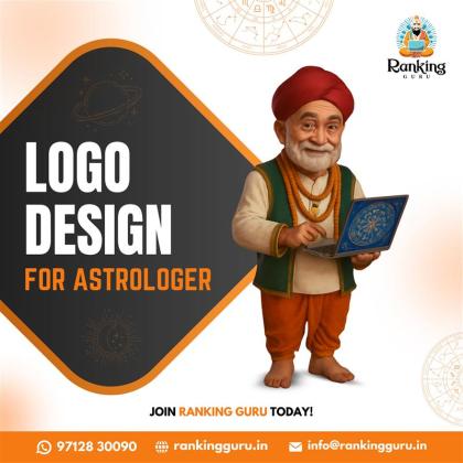 Logo Design for Astrologer | Ranking Guru