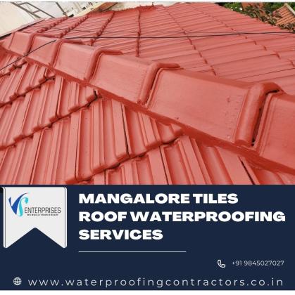 Mangalore Tiles Roof Waterproofing Services in Yelahanka, Bangalore