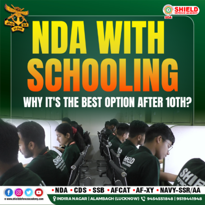 nda coaching in lucknow : NDA with Schooling