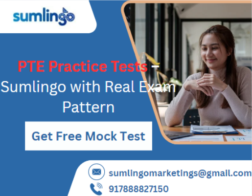PTE Practice Tests – Sumlingo with Real Exam Pattern