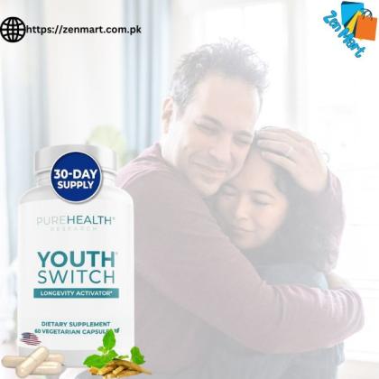 Pure Health Youth Switch Longevity Activator Price in Pakistan, Lahore, Islamabad - 03222076662