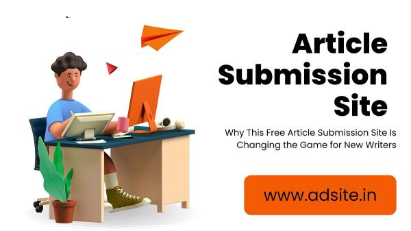 Share Your Voice on a Real Article Submission Site