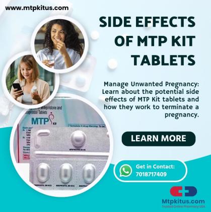 Side Effects of MTP Kit Tablets for Unwanted Pregnancy