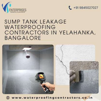 Sump Tank leakage Waterproofing Contractors in Yelahanka, Bangalore