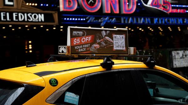 Taxi Rooftop Advertising NYC